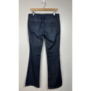 Joes Jeans Womens 30 Blue Boot Cut Low Rise Dark Wash "Rocker" 31x34
